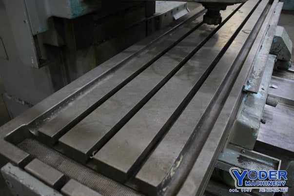 Cincinnati #Vercipower-550-20, vertical mill, 20" x94.5" table, 50 HP, coolant, power draw bar, #75834 - Image 8