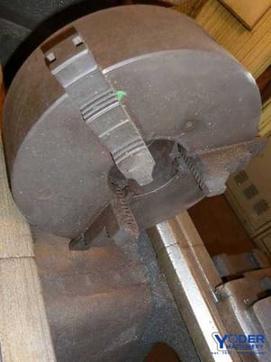 28" x 124" Tos #SN71, gap bed engine lathe, 16" swing over cross slide, inch/metric, 3 point steady rest - Image 2