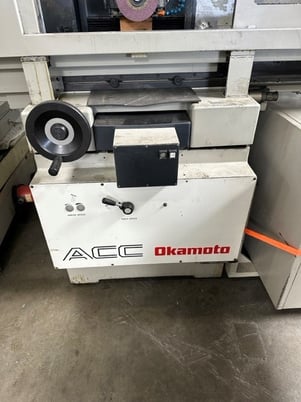 8" x 20" Okamoto #ACC-DXNCP, CNC Surface Grinder, 8" wheel, 3-82 FPM, 2 HP,Fanuc O-M, 1998 - Image 4