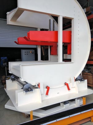 Magnum #C-Frame-Bundle-Turner, Bundle Rotate & Turner, 0 - 180 deg & 180 - 0 deg, 2 HP, 50" pack H, 25" clamp - Image 2