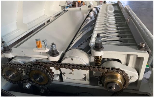 52" x 8" Cam-Wood #WP-1400HX, Single Sided Planer, 1/4" cut depth, 9" min. L, 3600 RPM, 55" x 55" table, 25 - Image 5