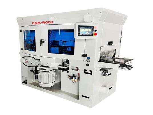 20" Cam-Wood #WP-20L-V4X, Four Sided Planer, 5" H, 20" min. L, 1/2" top & bottom cut depth, 1" side head cut - Image 1