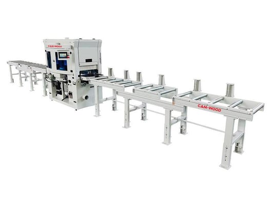 20" Cam-Wood #WP-20L-V4X, Four Sided Planer, 5" H, 20" min. L, 1/2" top & bottom cut depth, 1" side head cut - Image 2