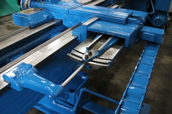 32" x 150" LeBlond #NFL, engine lathe, 20" swing over cross slide, 4-jaw 24" chuck, steady rests, 40 HP - Image 8