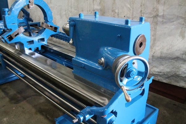 32" x 150" LeBlond #NFL, engine lathe, 20" swing over cross slide, 4-jaw 24" chuck, steady rests, 40 HP - Image 10