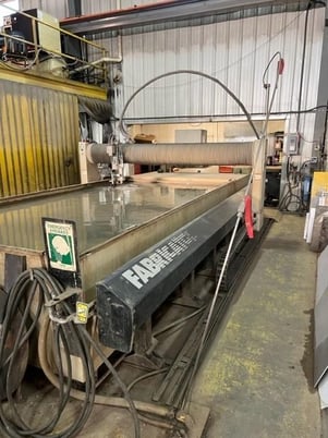 Omax Fabricator Waterjet Cutting System, 80" X, 160" Y, 8" Z, 40 HP, 60000 PSI, 2008 - Image 1