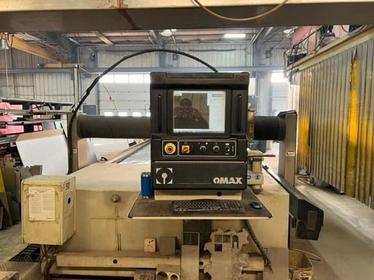 Omax Fabricator Waterjet Cutting System, 80" X, 160" Y, 8" Z, 40 HP, 60000 PSI, 2008 - Image 2