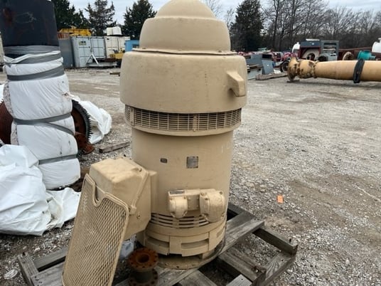 150 HP 710 RPM U.S. Motors, Frame 5008P, weather protected enclosure type 1, High Thrust, NRR, 460 Volts - Image 1