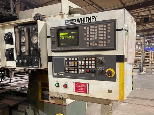 40 Ton, Whitney #3400RTC-60-680-850 Combination, punch plasma machine, 1998 - Image 3