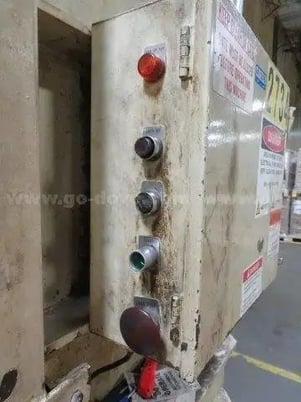 60" x 30" x 48" Piqua #Series 40, Cardboard Baler, 7" bore, 27" open, 15 HP - Image 7