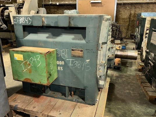 800 HP 600 RPM General Electric, Frame 8505Y, .8 PF, 198 amps 250 VF 45 amps - Image 2
