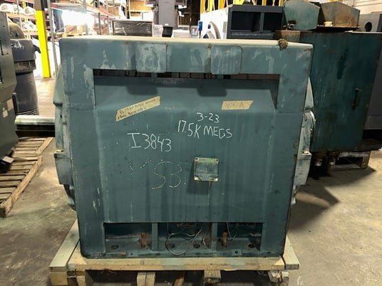 800 HP 600 RPM General Electric, Frame 8505Y, .8 PF, 198 amps 250 VF 45 amps - Image 4