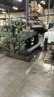 60" Sleeter, Dietzco, with 3 color Wolverine Flexo Tail printer, 500-550 FPM - Image 4