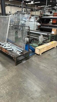 60" Sleeter, Dietzco, with 3 color Wolverine Flexo Tail printer, 500-550 FPM - Image 5