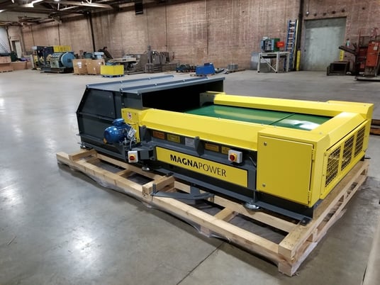 Magnapower #ECS600, 24" Eddy Current separator, eccentric high inductive force rotor design, new - Image 1