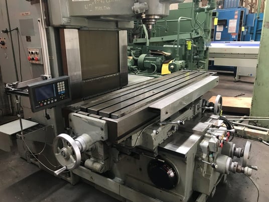 Cincinnati Milacron #Vercipower-425-20, vertical mill, 20" x96.5" table, 3-Axis digital read out - Image 1