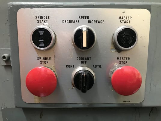 Cincinnati Milacron #Vercipower-425-20, vertical mill, 20" x96.5" table, 3-Axis digital read out - Image 3