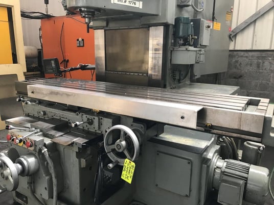 Cincinnati Milacron #Vercipower-425-20, vertical mill, 20" x96.5" table, 3-Axis digital read out - Image 6