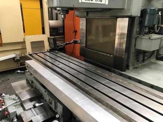 Cincinnati Milacron #Vercipower-425-20, vertical mill, 20" x96.5" table, 3-Axis digital read out - Image 7