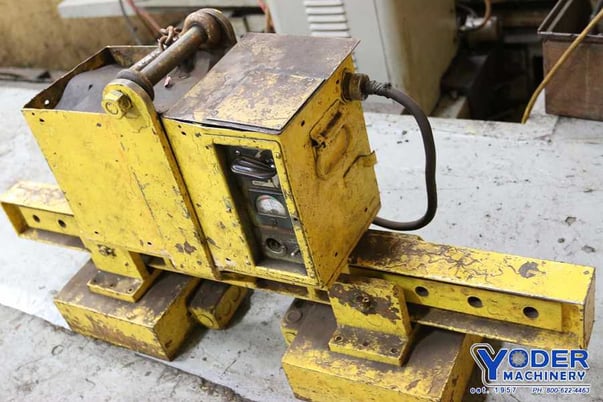 Walker, dual 12 V. crane magnet, 10" x10-1/2" magnet area, 20"-38" magnet center, #69709 - Image 2