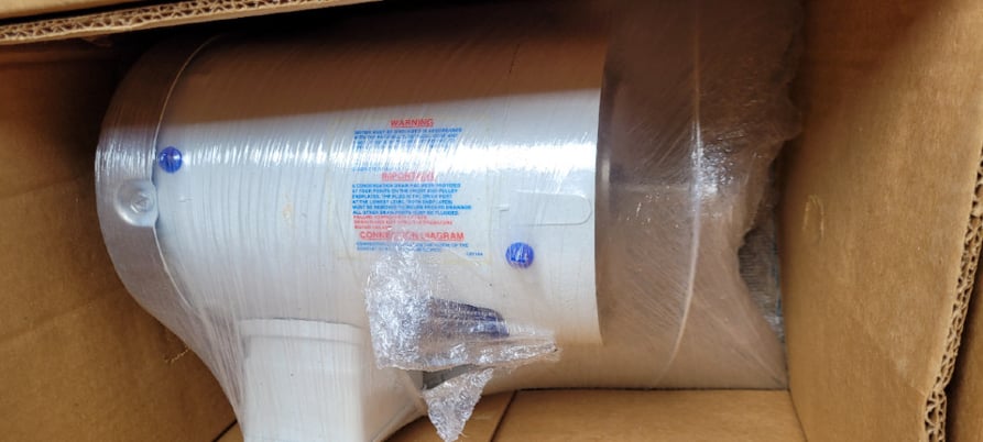 .5 HP 1770 RPM Baldor-Reliance Food Grade-BISSC Certified VFWDM3538, Frame 56C, TEFC, ND, 230/460 Volts (5 - Image 1