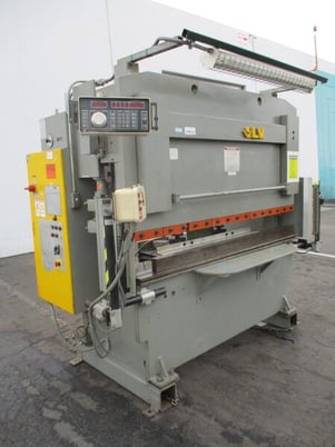65 Ton, LVD #65-JS-06, CNC hydraulic press brake, 6' overall, 1990 - Image 2