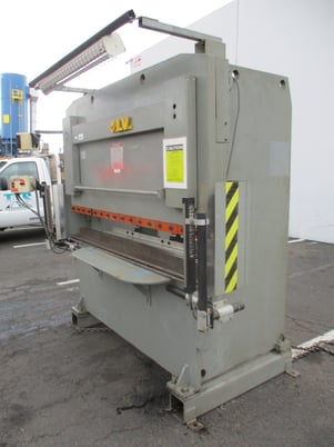 65 Ton, LVD #65-JS-06, CNC hydraulic press brake, 6' overall, 1990 - Image 10