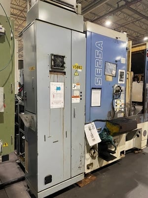 Mitsubishi #SE25A, CNC gear shaper, 10" dia. capacity, Fanuc 21iMB pendant Control, 2008 - Image 3