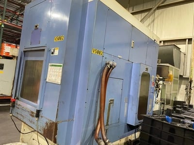 Mitsubishi #SE25A, CNC gear shaper, 10" dia. capacity, Fanuc 21iMB pendant Control, 2008 - Image 6