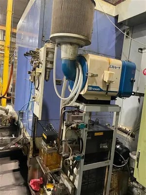 Mitsubishi #SE25A, CNC gear shaper, 10" dia. capacity, Fanuc 21iMB pendant Control, 2008 - Image 7