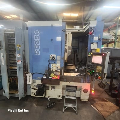 Mitsubishi #SE25A, CNC gear shaper, 10" dia. capacity, Fanuc 21iMB pendant Control, 2008 - Image 10