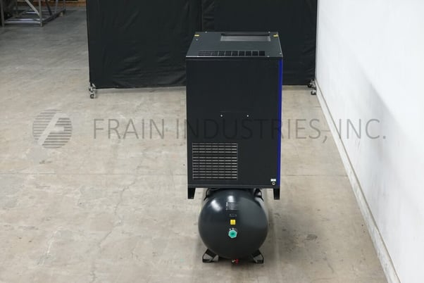 136 acfm, 100 psi, Quincy #QGSV30, screw compressor, 120 gallon receiver tank - Image 4