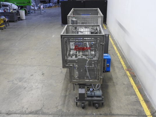 Langen #B1, semi-automatic, horizontal, continuous motion, hot melt glue cartoner, rated from 20-60 - Image 3