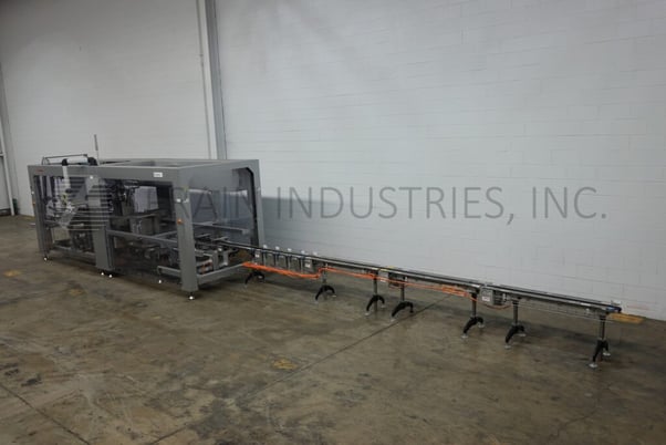 Bosch #Elematic-3001WA, automatic, inline, servo driven, wrap around case packer, rated from 10-24 cases per - Image 1