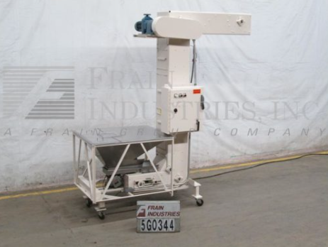 Whiz Lifter #C, Z style bucket elevator, 20" L X 9" W x 5" D buckets - Image 1