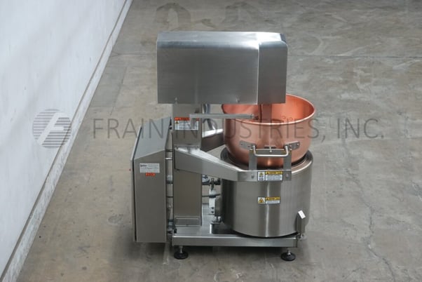 Savage Brothers #S-217, Natural gas fired copper kettle cooker & mixer, mounted on heavy duty base frame - Image 4