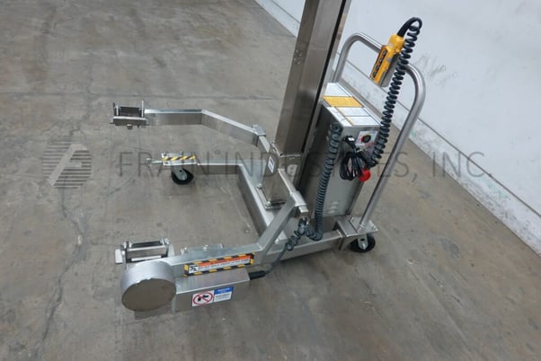 Power Bowl Lift & Tilt, Savage Brother #0710-50SS, 250 lb. max capacity, self locking mechanism to hold bowl - Image 2