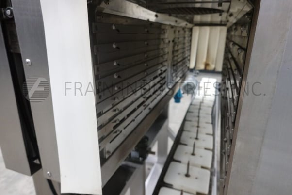 Tripack #HT-2, Stainless Steel, over the conveyor convection air neck band shrink tunnel - Image 2