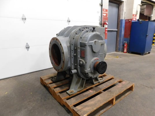 13.3 psi, Roots #1016-DVJ-V-N-SL-91.0-B-R-OGE, rotary lobe vacuum blower, 1900 RPM - Image 2