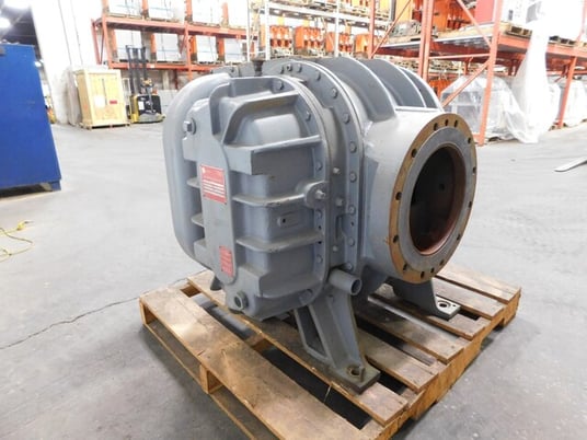 13.3 psi, Roots #1016-DVJ-V-N-SL-91.0-B-R-OGE, rotary lobe vacuum blower, 1900 RPM - Image 6