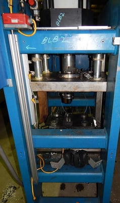 120 Ton, Farger & Joosten #Multipower press, 7.9" stroke, 26" DLO, 24" x17" bed/ram (3 available) - Image 2