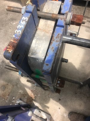 30 sq.ft., Alfa-Laval, Vertical Plate Exchanger, 150 psi, 300&deg;F, 2015, #113353 - Image 6