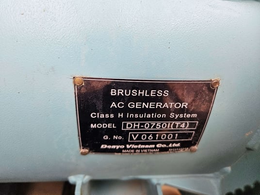 62 KW Multiquip #DCA70SSIU4F, trailer mounted diesel generator, sound attenuated enclosure, Tier 4F, 2018 - Image 8