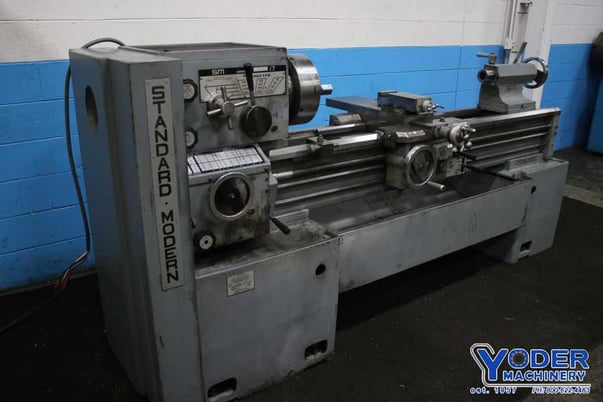 18" x 60" Standard Modern #17-60 Series 4000, engine lathe, 10-1/2" swing over cross slide, 12" chk, #76247 - Image 5