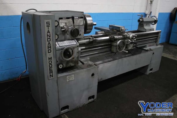 18" x 60" Standard Modern #17-60 Series 4000, engine lathe, 10-1/2" swing over cross slide, 12" chk, #76247 - Image 6