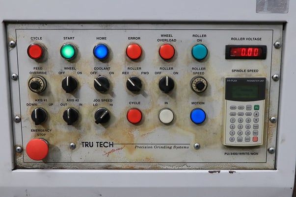 Tru Tech #TT-8000, CNC centerless profile grinder, 18" X, 10.75" Y, 6" Z, 2 HP, Tru-Tech Control, PP-8000 CG - Image 6