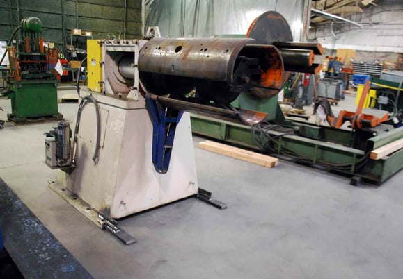 20000 lb. Perfecto #RS-206030, single uncoiler, 30" width, 60" outside dimensions, 20"-24" ID, 3-arm - Image 3