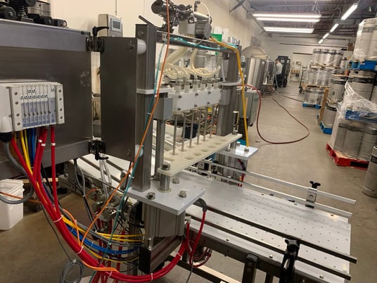 Wild Goose #Meheen-M6, Automatic Bottle Filler, 6 heads, 36 Bottles/Min (12oz/355 mL), 2.1"-3" bottle - Image 3