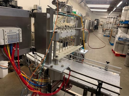 Wild Goose #Meheen-M6, Automatic Bottle Filler, 6 heads, 36 Bottles/Min (12oz/355 mL), 2.1"-3" bottle - Image 6