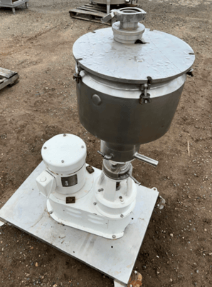 Gillford Eppenbach #VT7, colloid mill, w/10" dia x 12" deep jacketed conical hopper - Image 1